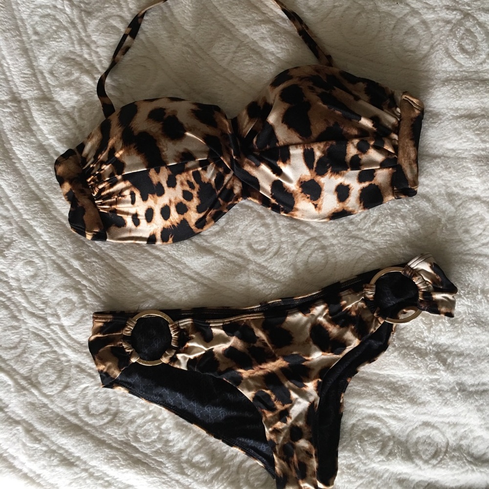 Victoria’s Secret bikini swimwear leopard print
